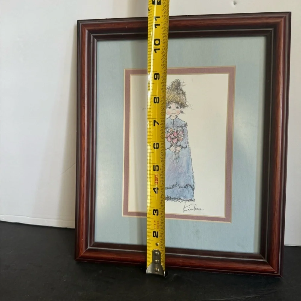 Arthur A. Kaplan Co. Girl Framed Litho Print